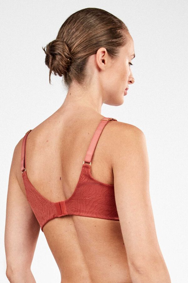 Gisela Armpit minimiser bra red