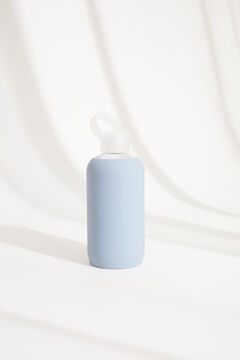 Womensecret Glass bottle with blue cover pink