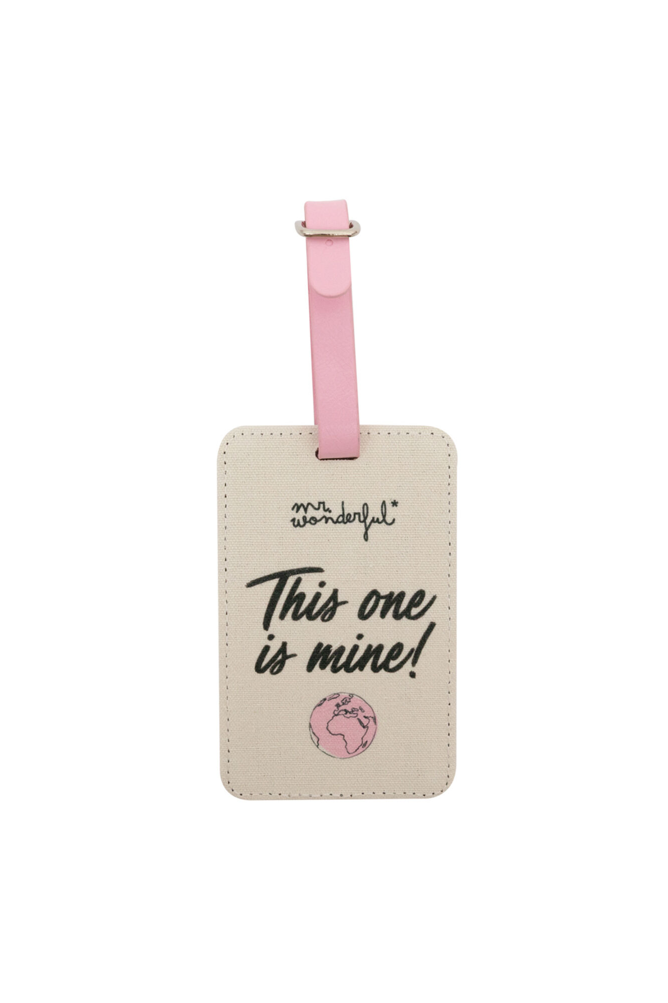 Mr. Wonderful Identificador de maleta rosa This one is mine!