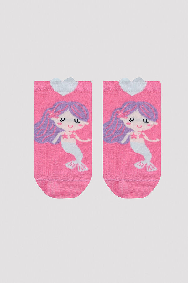 Womensecret 2-Piece Girl's Socks rose