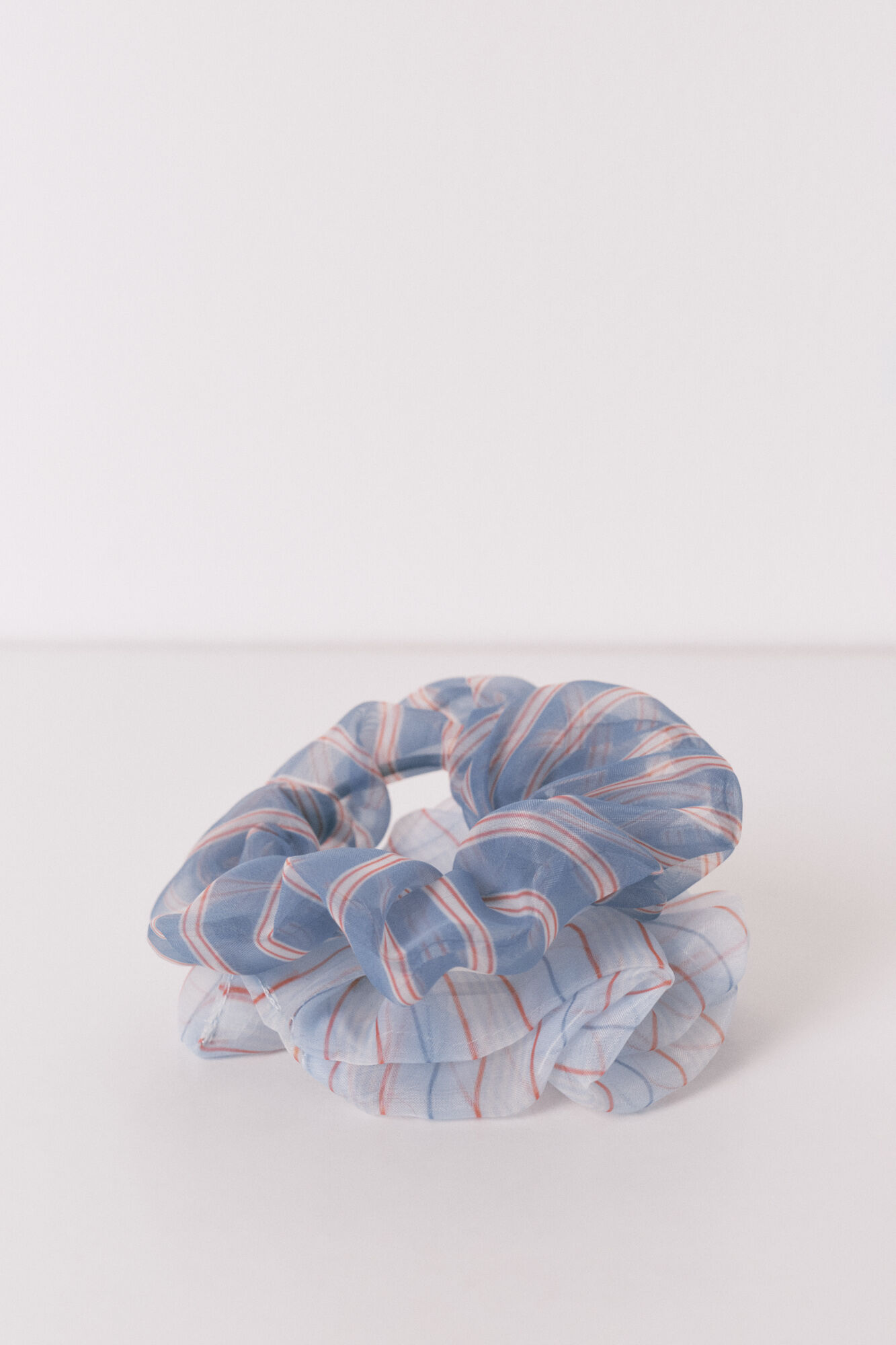 Women'secret Blue striped print pack of 2 hair ties