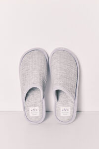Women'secret Grey and violet slippers
