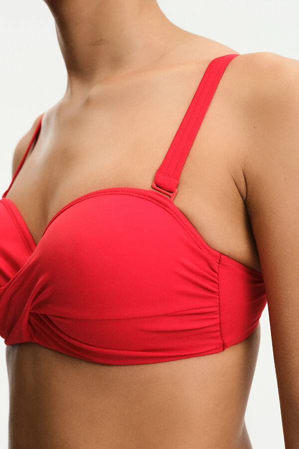 Penti Beauty Form Underwire Bikini Top burgundy