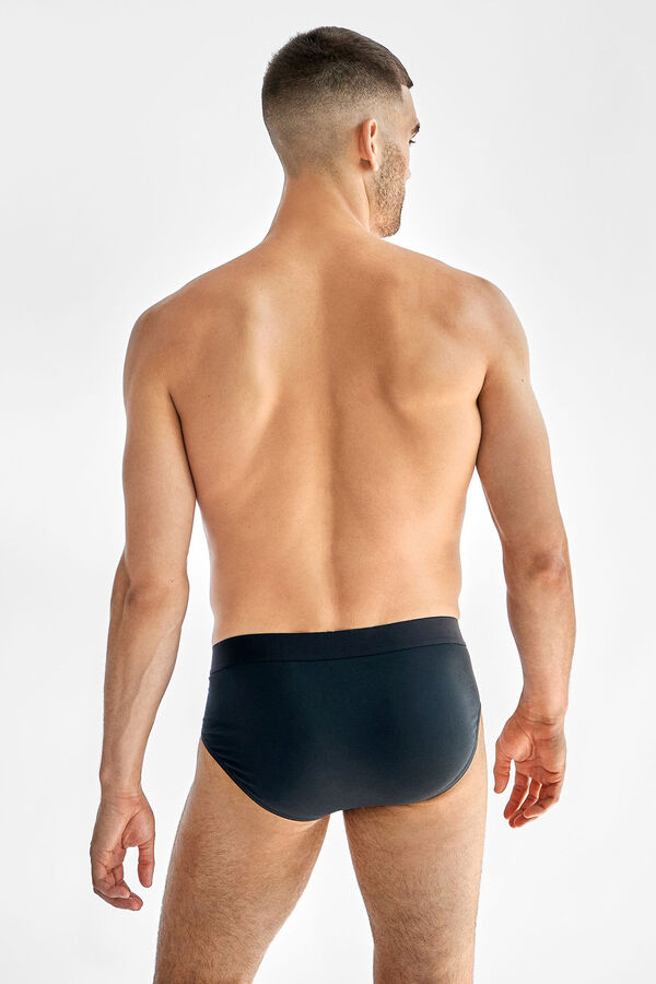 Bread & Boxers Pacote de 3 cuecas pretas preto
