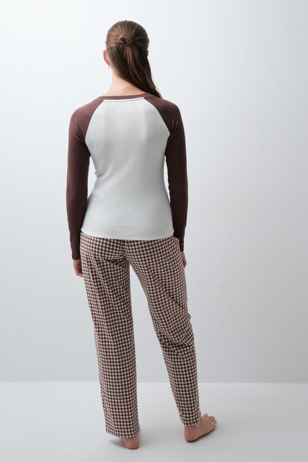 Women'secret Winnie The Pooh cotton long pyjamas nude