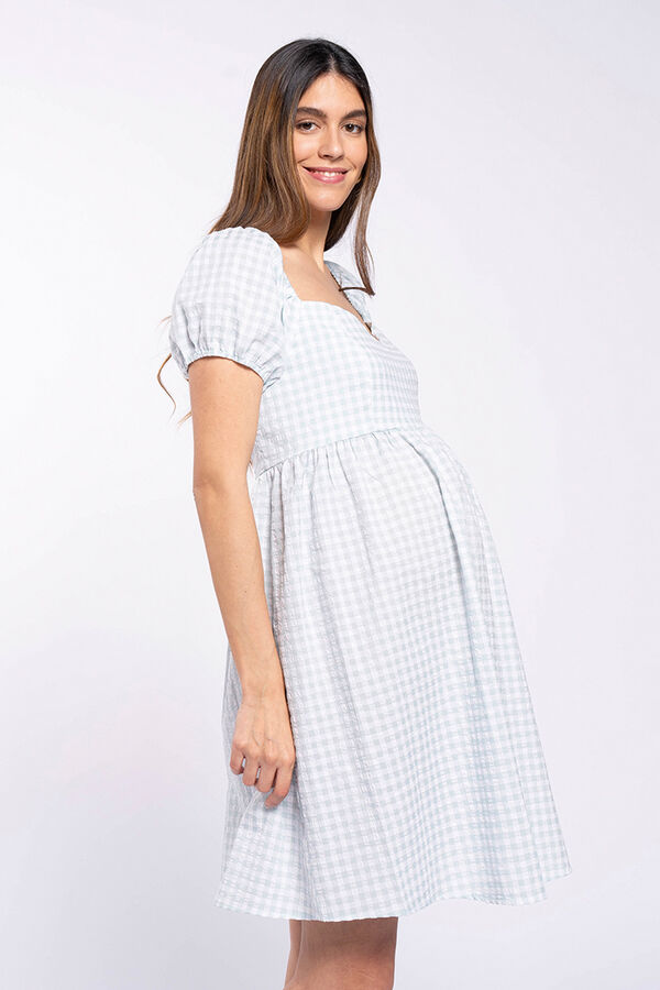 Womensecret Gingham maternity dress S uzorkom