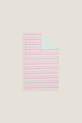 Womensecret Striped and terrycloth beach towel rose