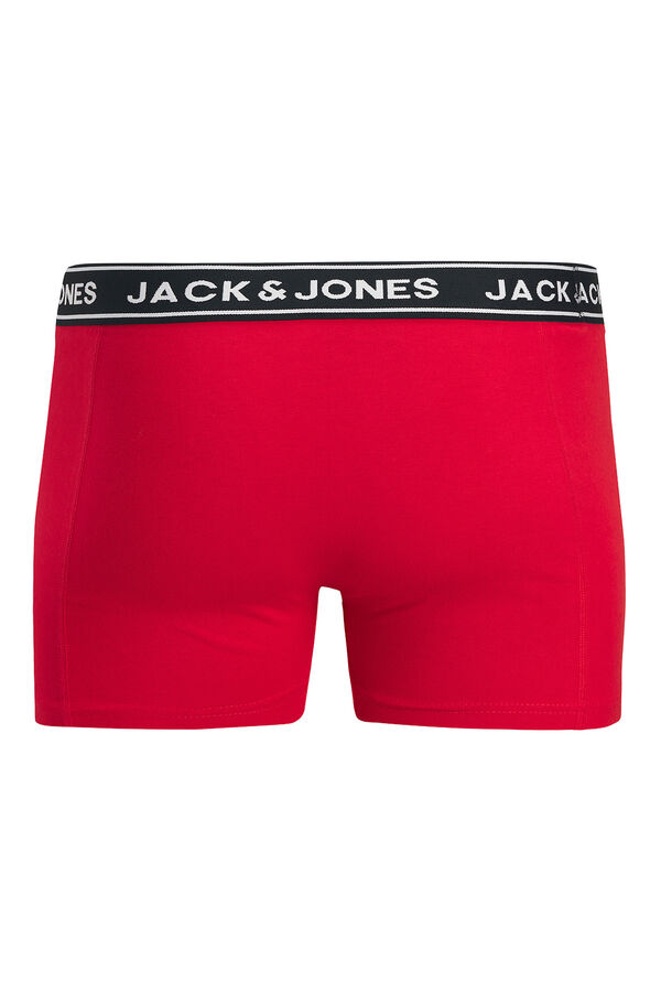 Jack & Jones Lot de 3 boxers bleu