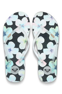 Roxy Chanclas lunares y flores
