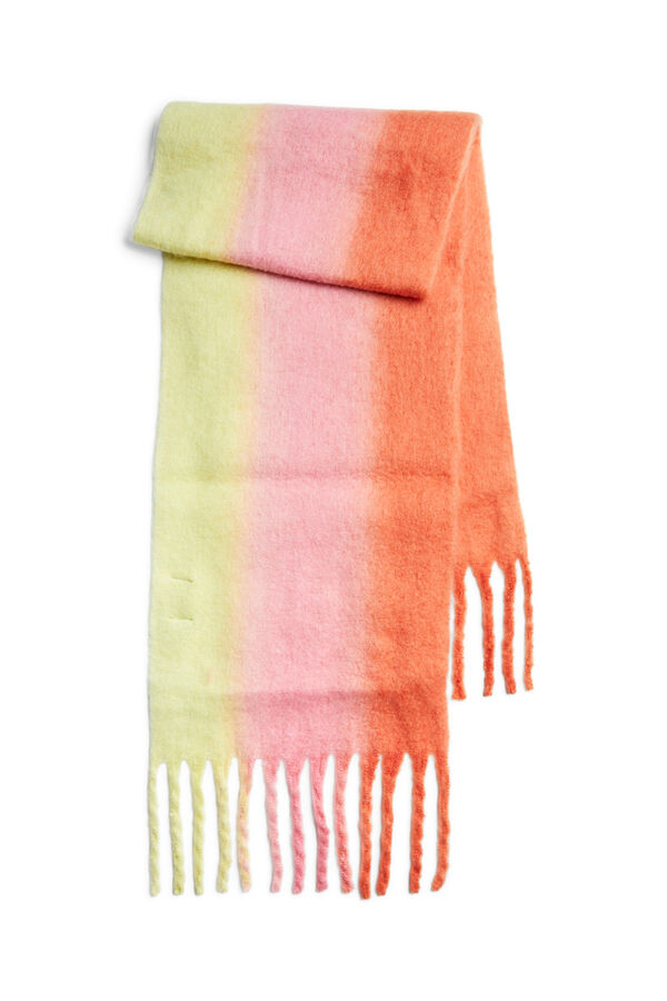 Pieces Bufanda degradada naranja