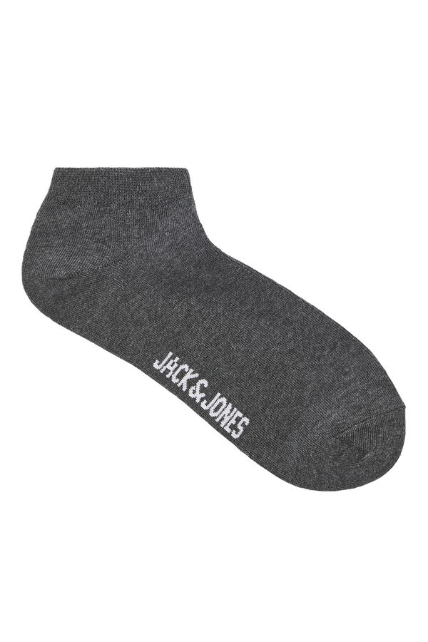 Jack & Jones Pack of 7 basic short socks white