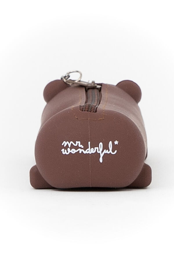 Mr. Wonderful Estuche de silicona - Lazy osito estampado