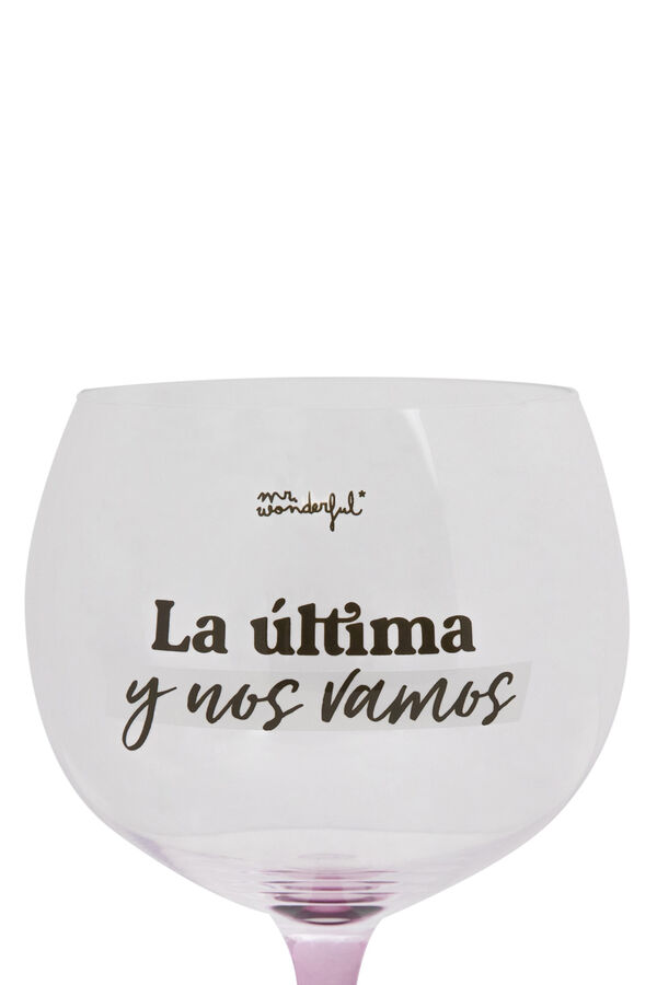 Mr. Wonderful Copo bal&atilde;o estampado