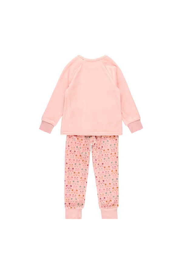 Bob&Oli Pijama terciopelo de ni&ntilde;a - org&aacute;nico rosa