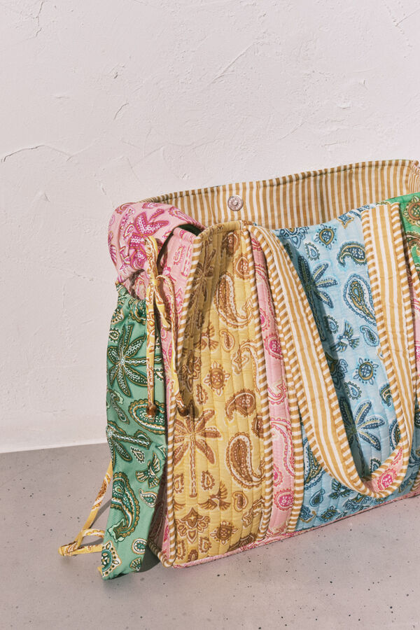 Women'secret Multicoloured large print bag printed