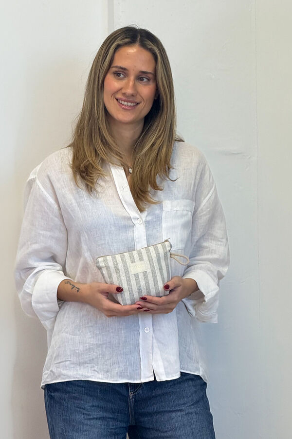 De La Mur Neceser Peque&ntilde;o Lugris gris