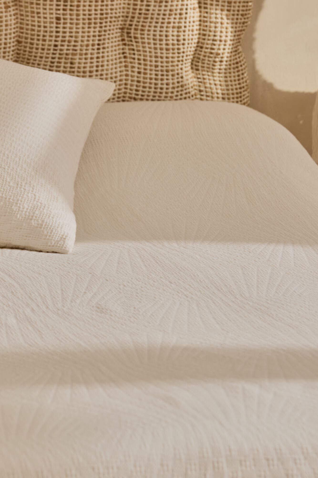 Calma House Colcha de algod&oacute;n de 240x260