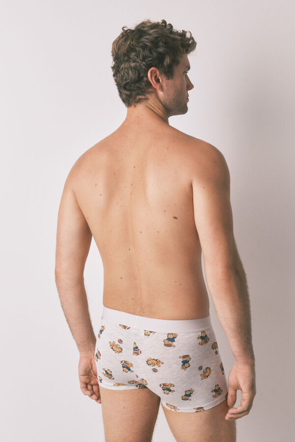 Women'secret Paket od 2 pamučne muške gaće Garfild Kaki