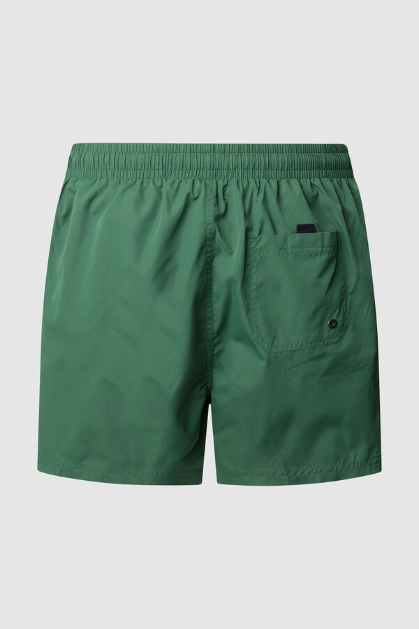 Pepe Jeans Bermuda shorts maxi logo swimsuit green