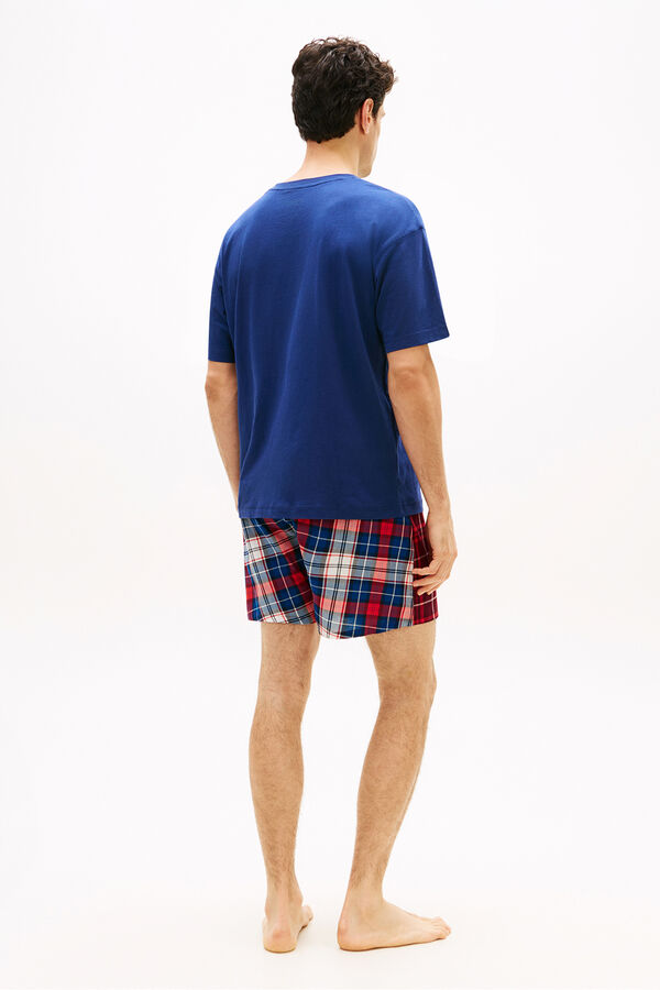 Tommy Hilfiger Conjunto pijama corto camiseta y boxer estampado