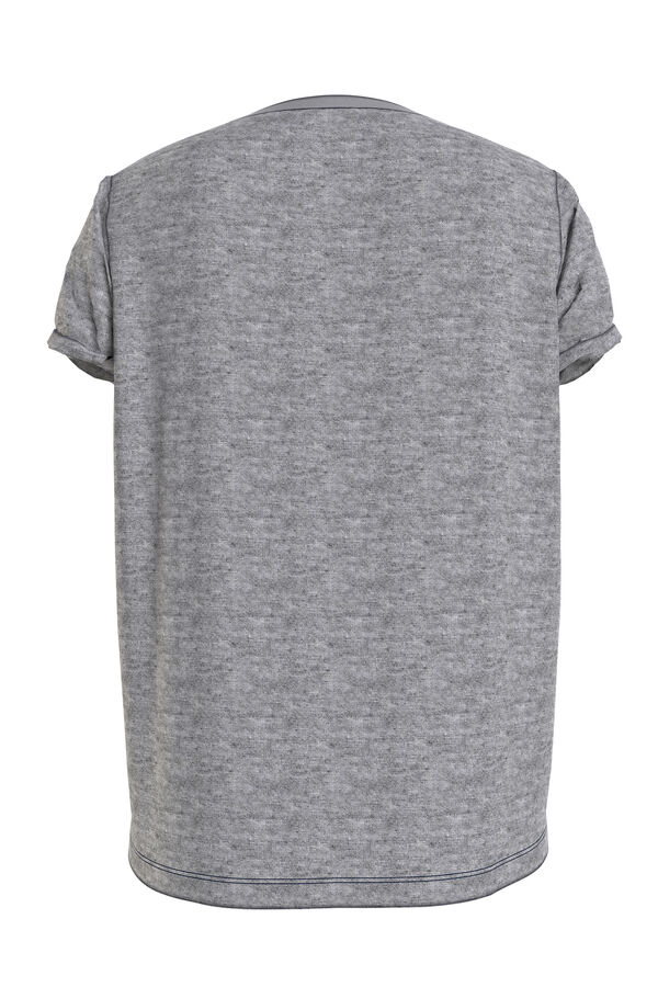Womensecret Short sleeve logo T-shirt gris