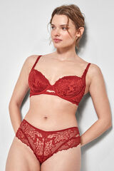 Womensecret Full coverage bra in cups C and D marron