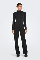 Only Play Legging t&eacute;rmico recto negro