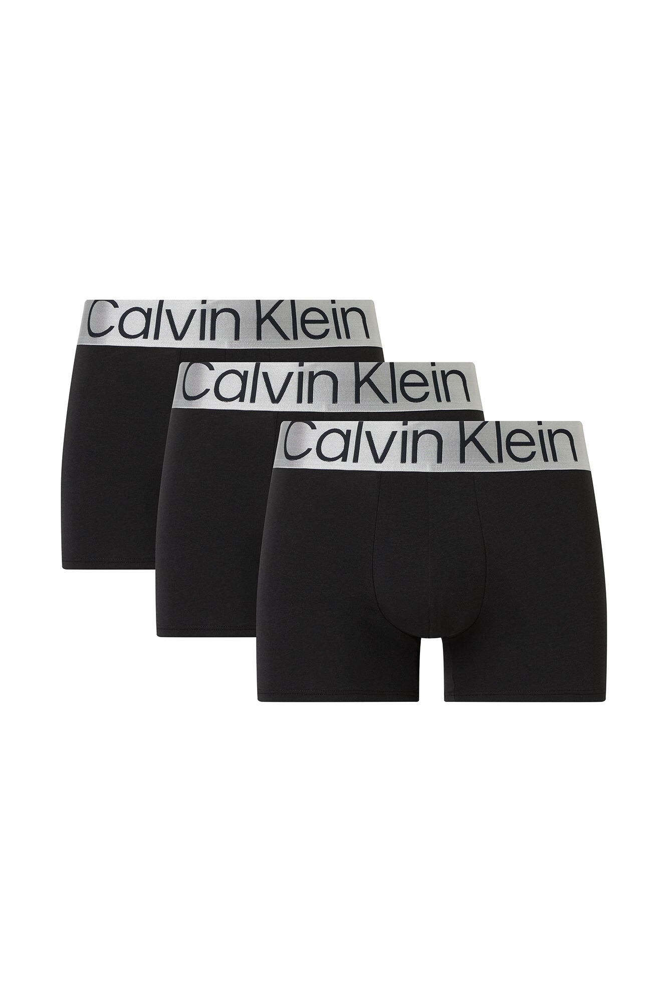 Calvin Klein Pack 3 b&oacute;xer cinturilla brillante