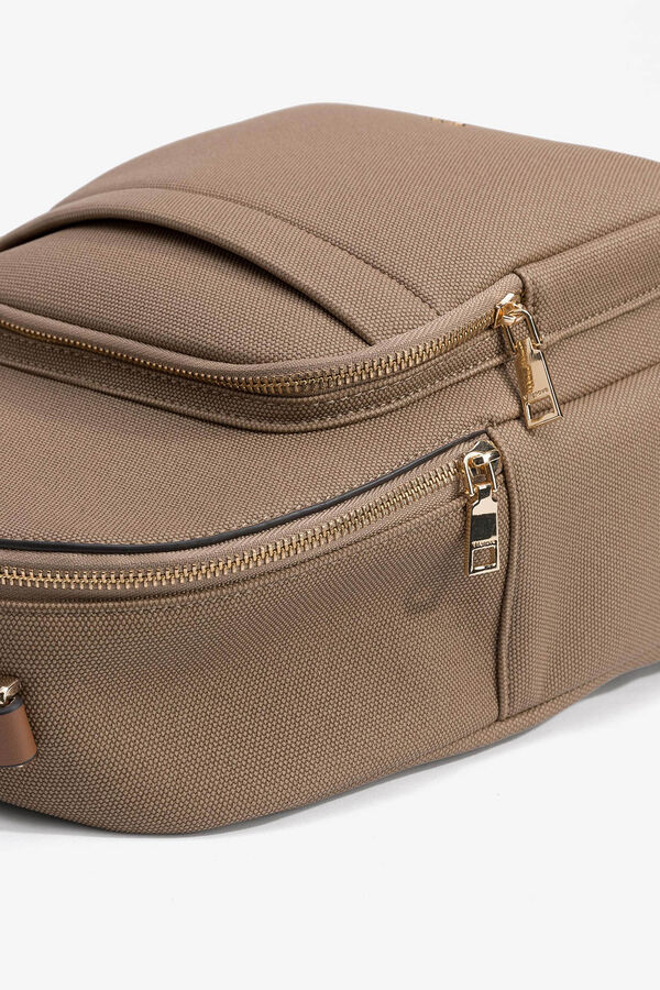 Vilanova Mochila M&eacute;dia Texturizada cru