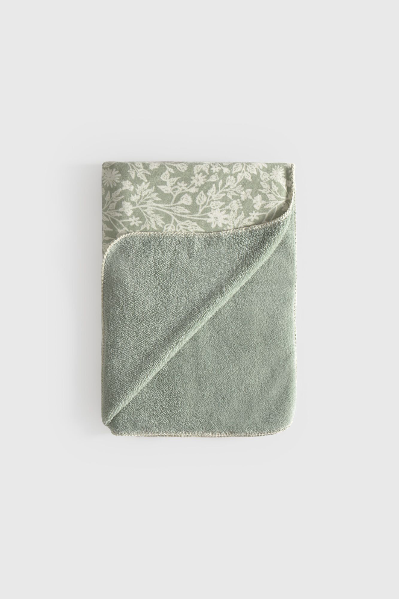 Textura Blumen-Samtdecke