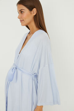 Womensecret Robe midi "maternity" azul azul