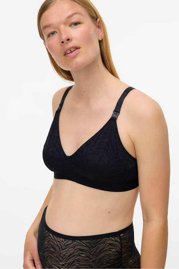 Mamalicious Soutien de maternity e amamenta&ccedil;&atilde;o preto