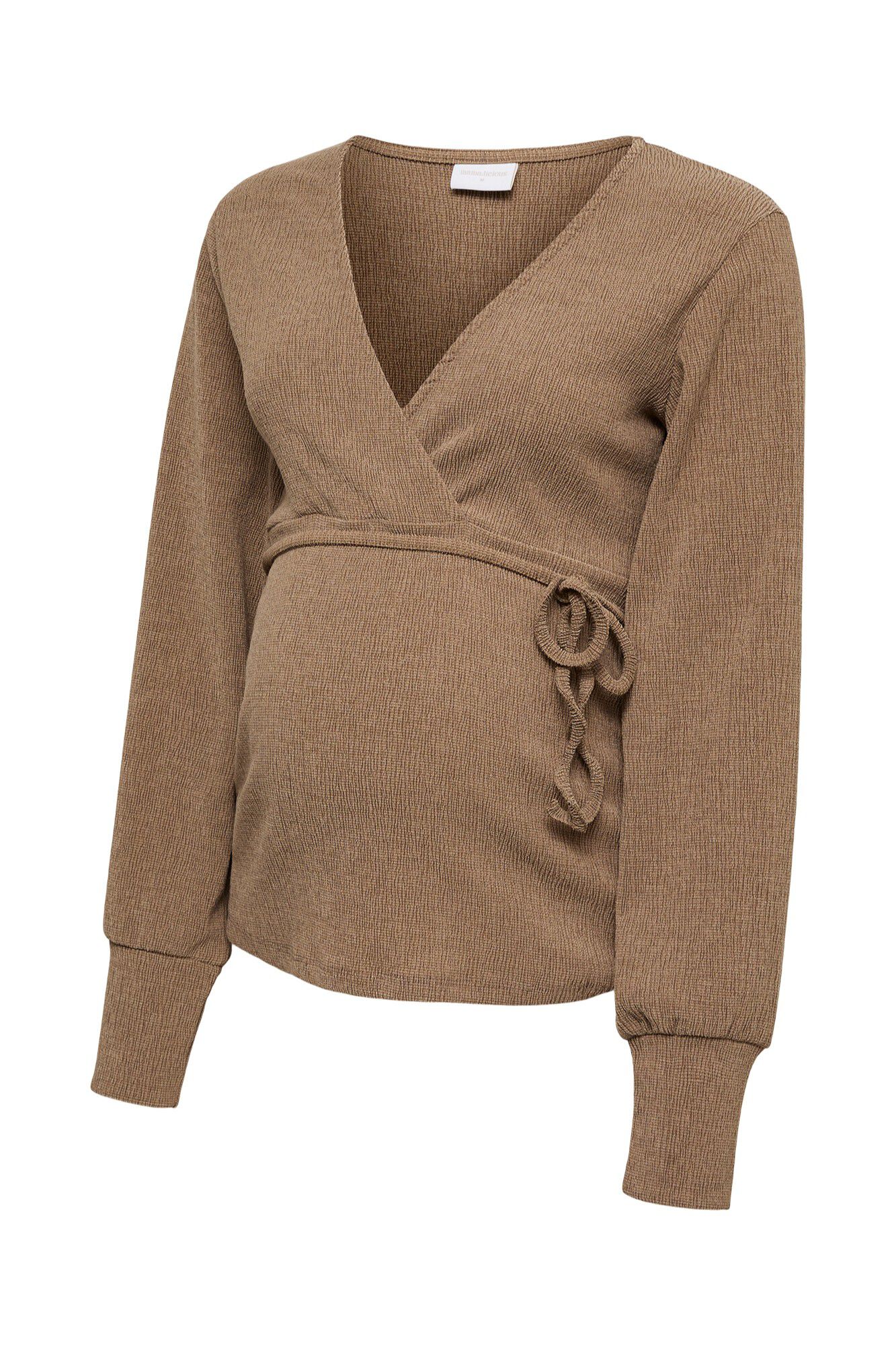 Mamalicious V-Ausschnitt Pullover Umstandsmode
