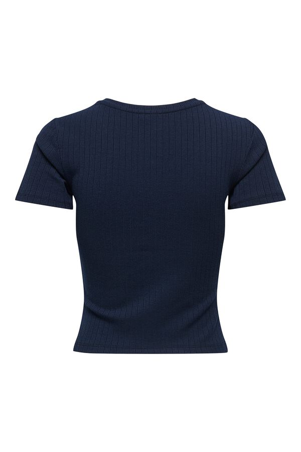 Only Play Strick-Top Blau
