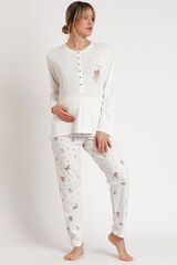 Admas Pijama Maternity Disney Bambi You are so&nbsp; beige