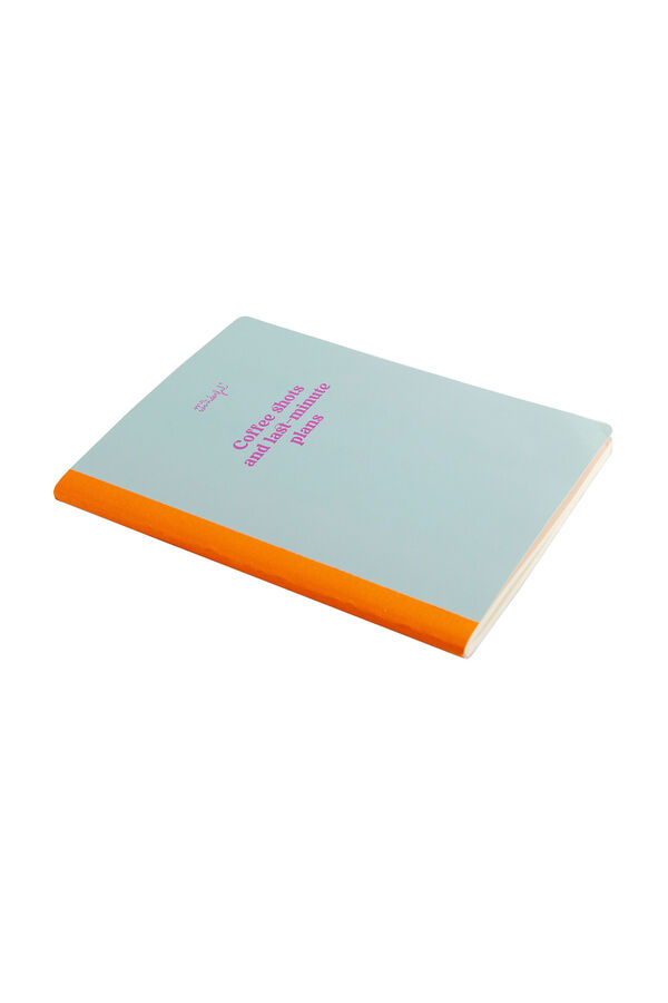 Mr. Wonderful A5 notebook - Coffee shots and last-minute plans printed