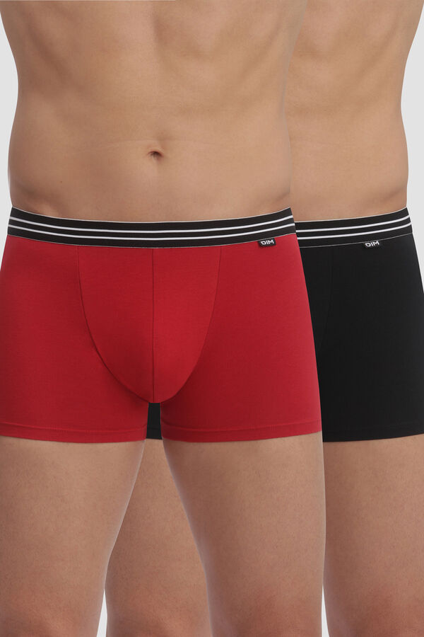 DIM Pack 2 b&oacute;xers algod&oacute;n estampado