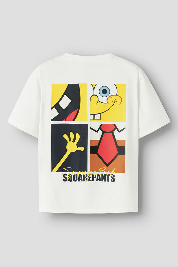 Name it Camiseta Bob Esponja blanco