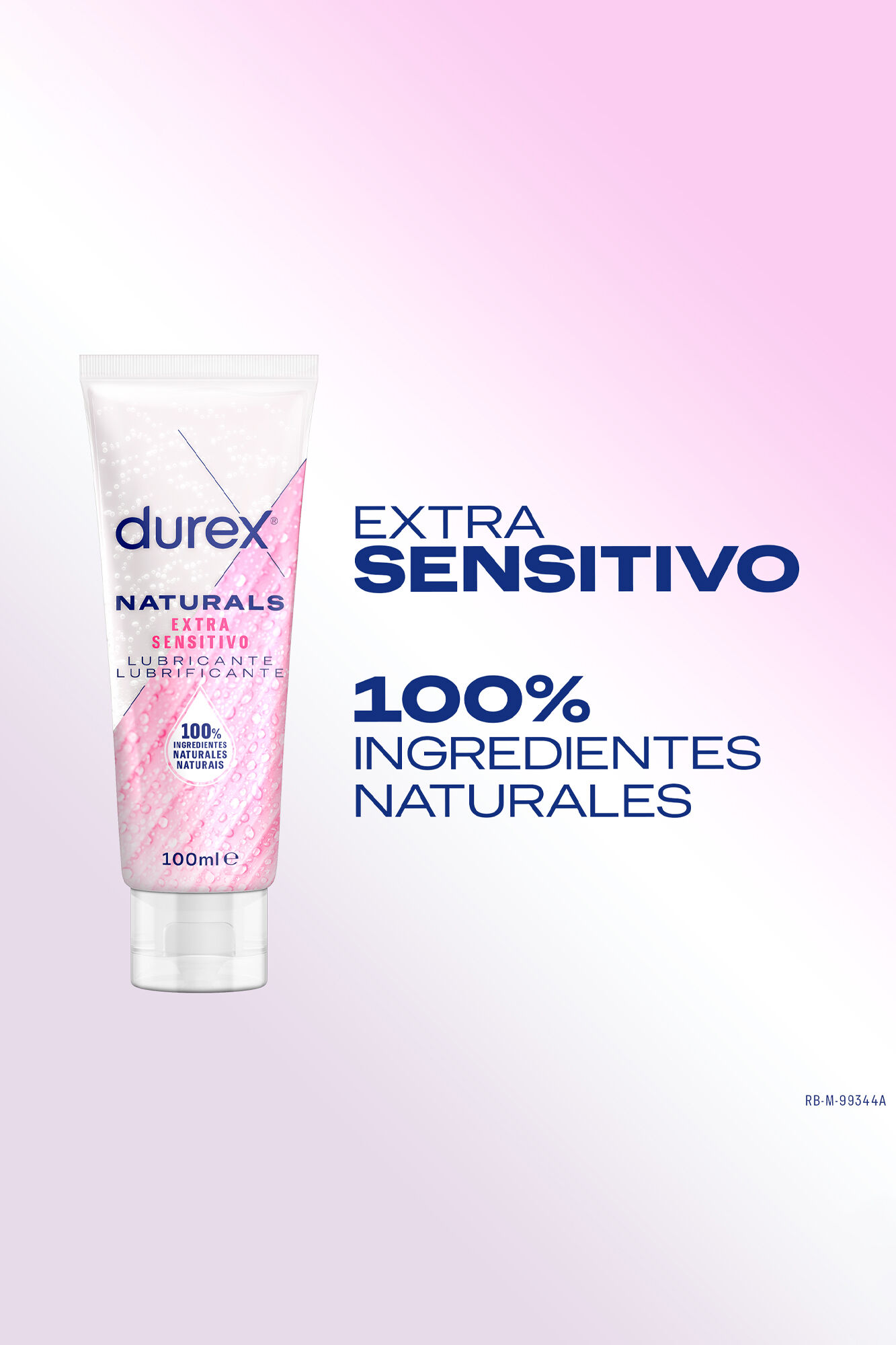 Durex Durex Lubricante Naturals Extra Sensitivo 100 ml