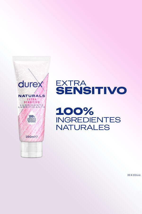 Womensecret Durex Lubricante Naturals Extra Sensitivo 100 ml estampado