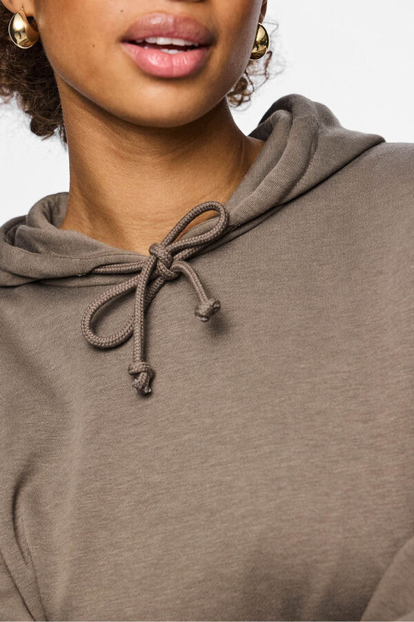 Pieces Sweatshirt​ Grau