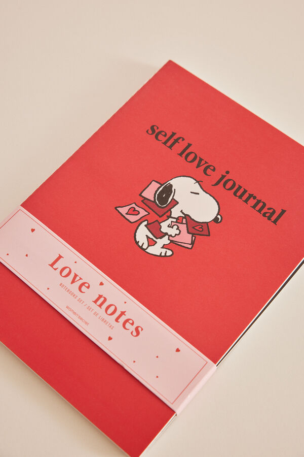 Womensecret Pack 3 cadernos 'Self Love' estampado