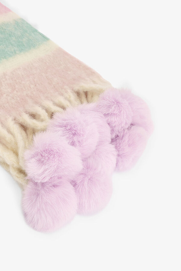 Penti Bufanda Lola de textura suave a rayas estampado