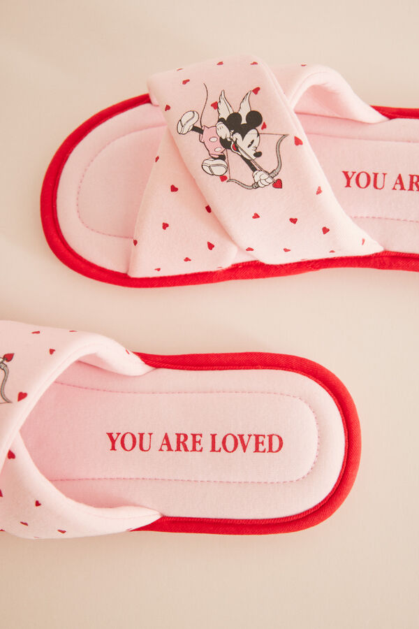 Womensecret Mickey Mouse house slippers pink