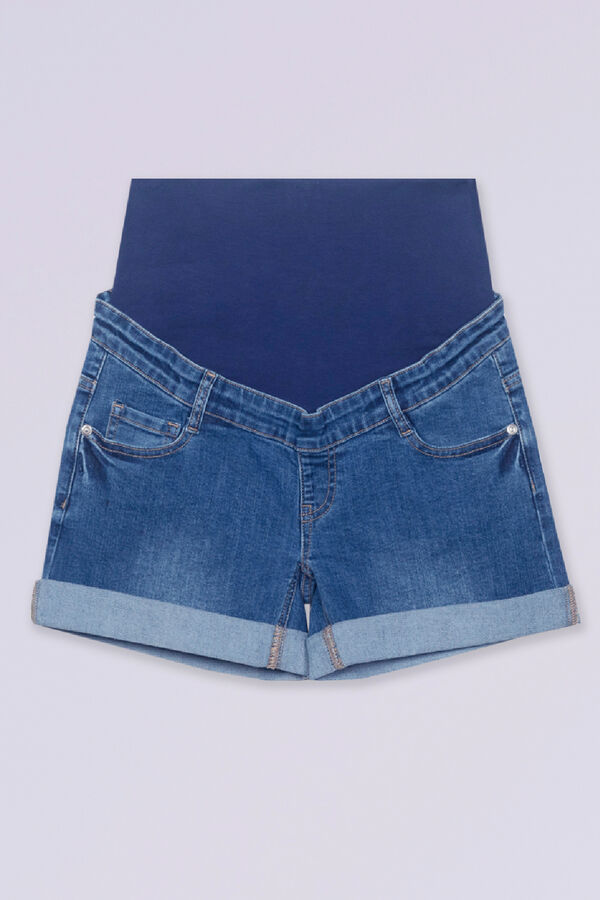 Ohma! Maternity denim shorts Plava