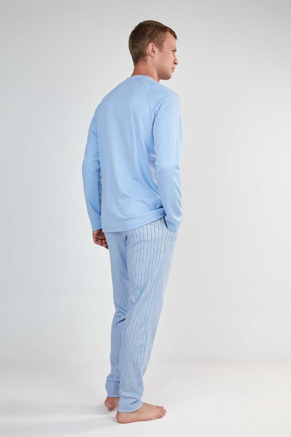 Gisela Men's long pyjamas blue