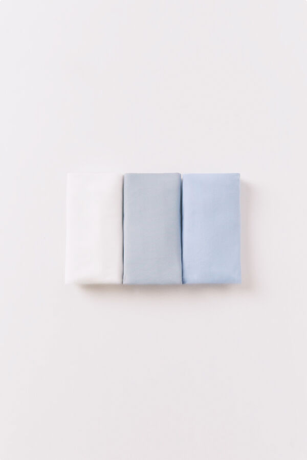 Women'secret 3-pack multicoloured microfibre culottes panties white