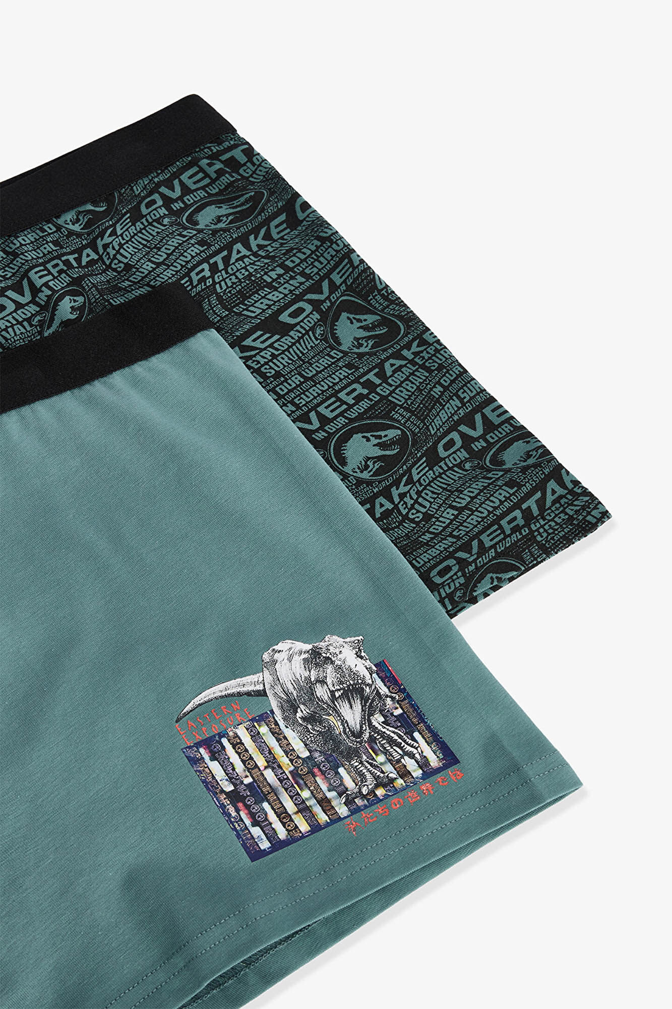 Penti Pack de 2 Boxers con estampado de dinosaurios para hombre