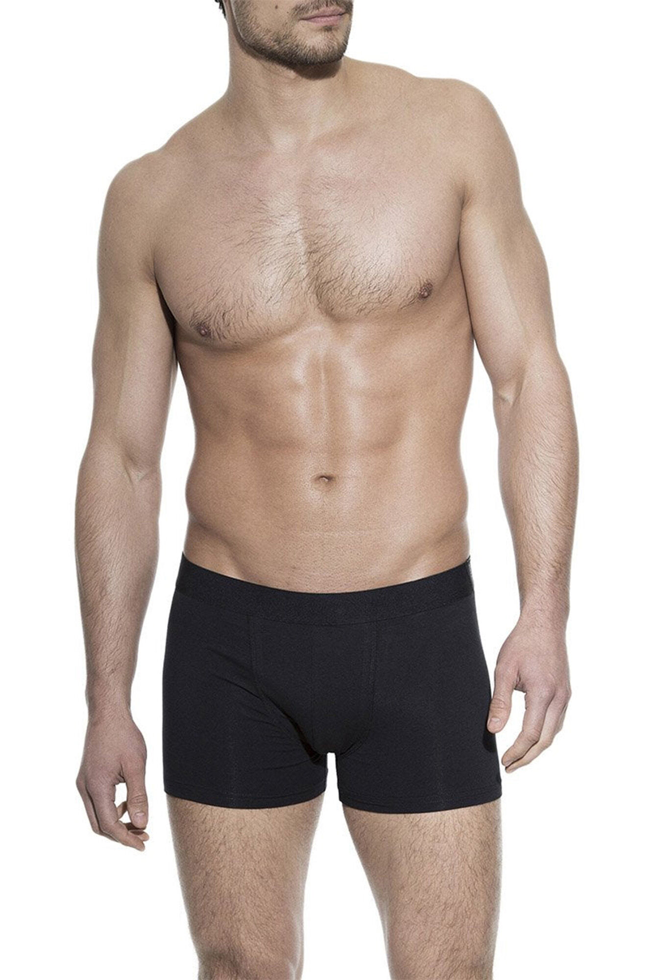 Bread & Boxers Pack de 3 b&oacute;xers algod&oacute;n org&aacute;nico negros