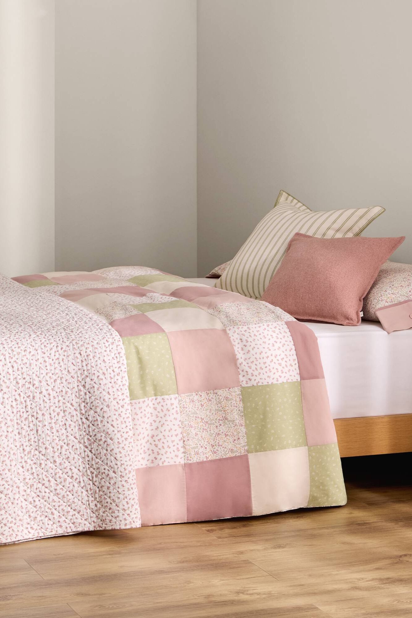 Textura Patchwork-Bettbezug